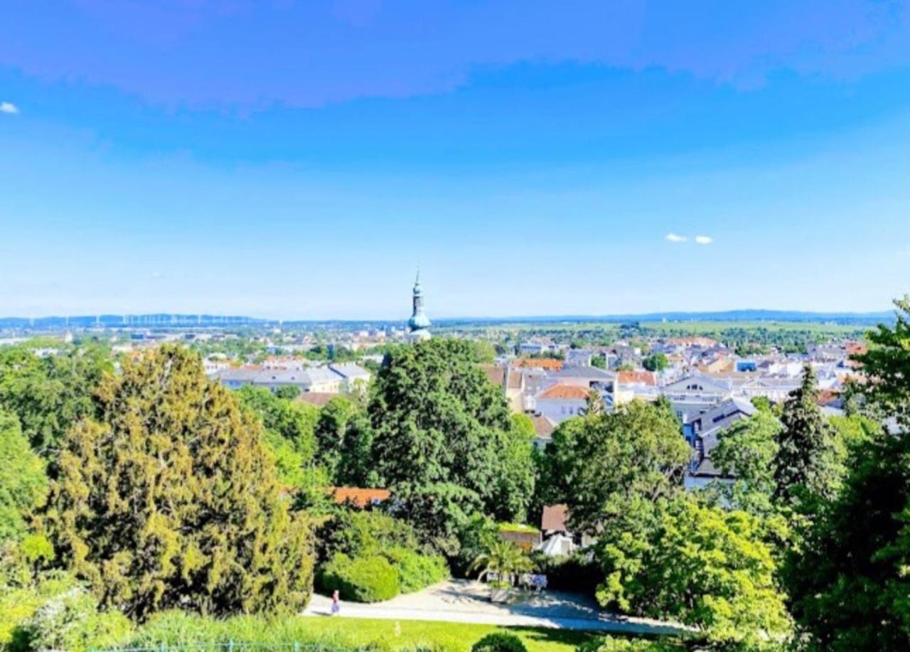 Landhaus am Kurpark Apartment Baden Bagian luar foto